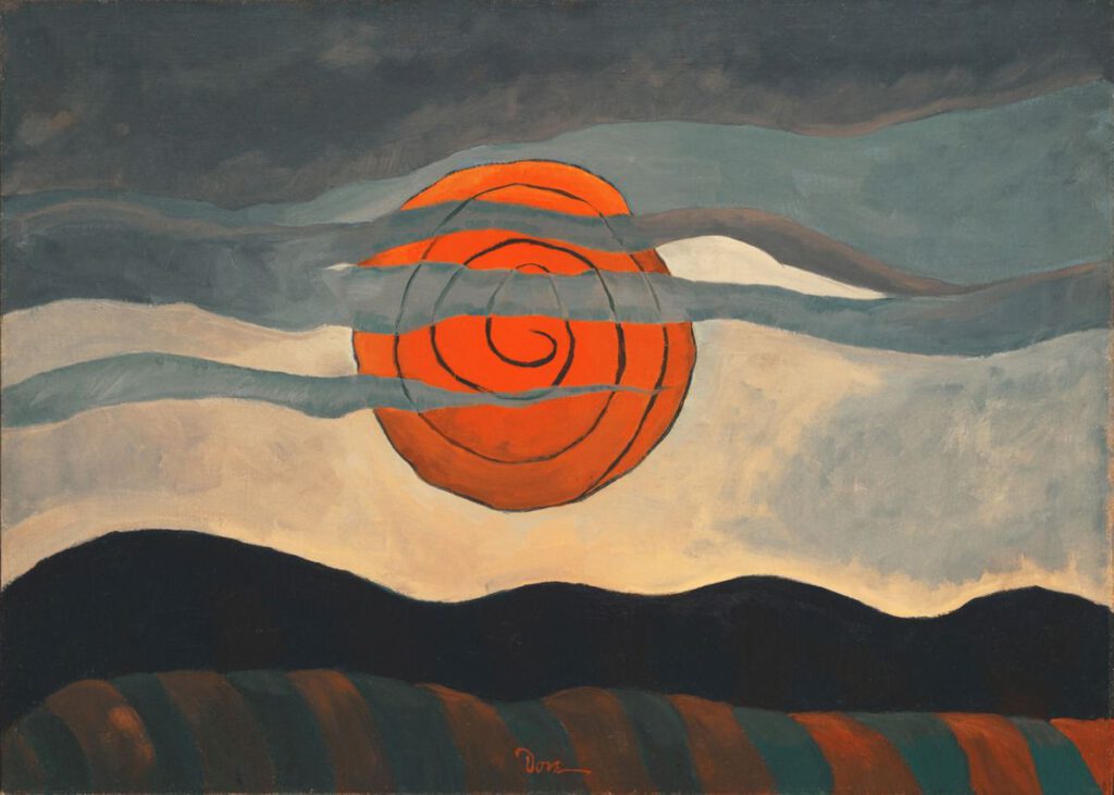 Red Sun - Arthur Dove